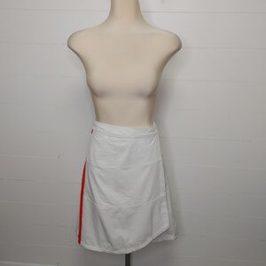 Nike Dri-Fit white wrap skirt size M